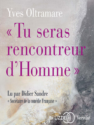 cover image of Tu seras rencontreur d'homme